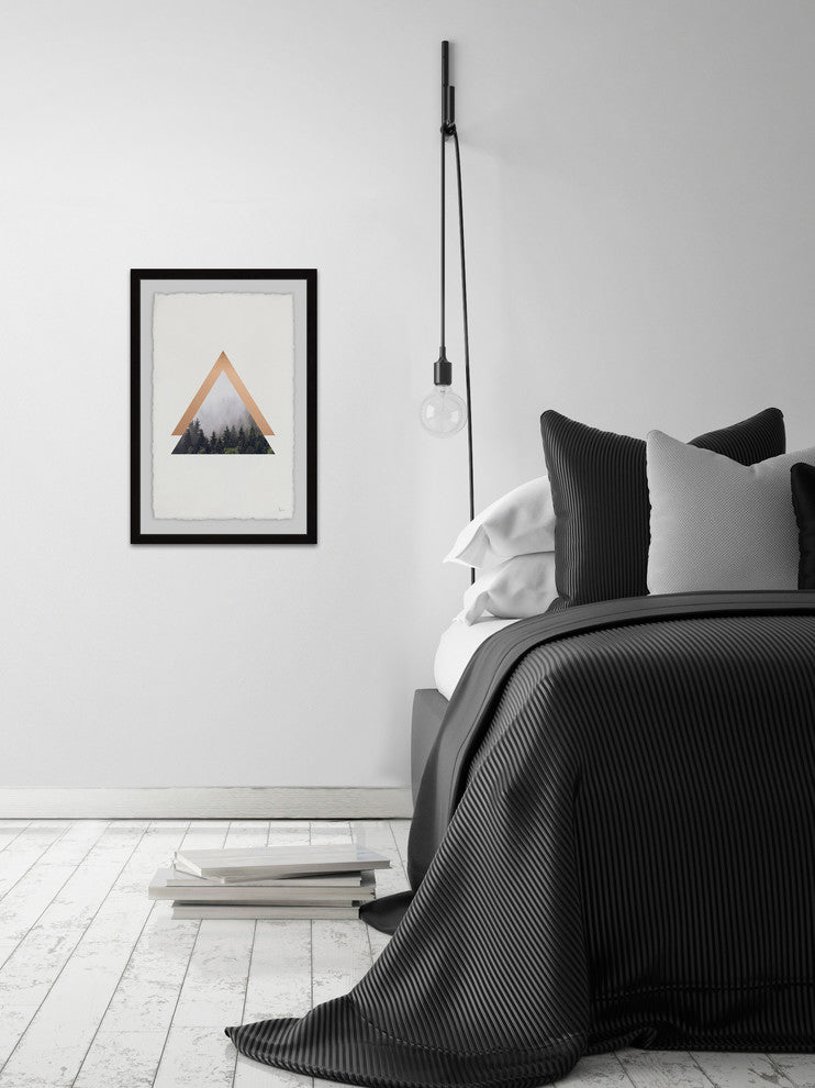 "Eye into the Forest" Framed Painting Print, 30"x45"