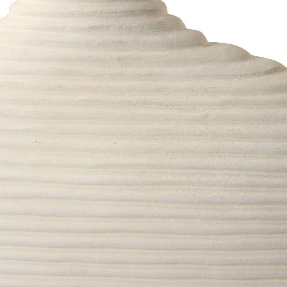 Uttermost 18140 Duostacked Ceramic Decorative Vases - Set of 2 - Cream