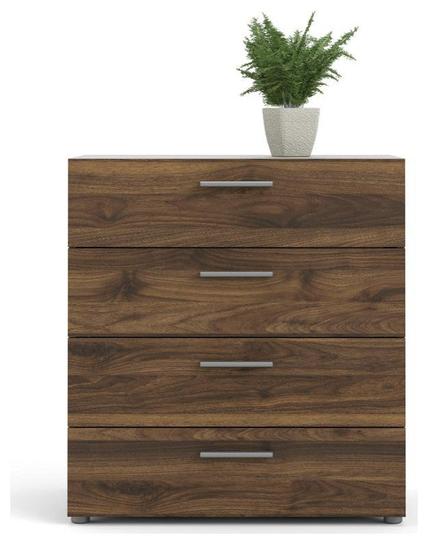 Austin 4 Drawer Chest, Walnut