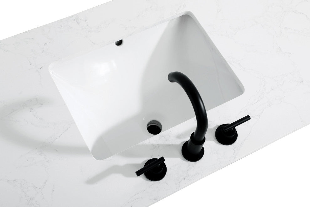 Home Living 24" Single Bathroom Vanity, Hazel Oak