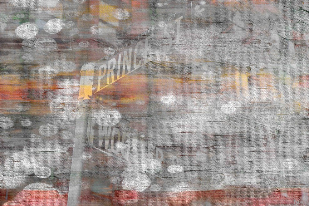 "Prince St" Print on Canvas, 60"x40"