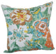 17" Square Polyester Outdoor Throw Pillows, Set of 4, Sun River Mist