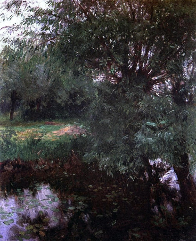 John Singer Sargent Backwater at Wargrave Wall Decal
