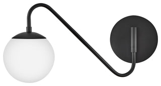 Lark Dottie Small Single Light Sconce, Black