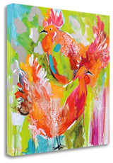"You Ruffle My Feathers" By Amanda J. Brooks, Giclee on Gallery Wrap Canvas