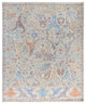 Oushak One-of-a-Kind Hand-Knotted Area Rug Light Gray, 8'1" x 10'0"