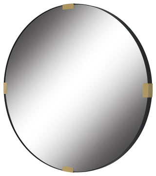 Uttermost Clip Modern Round Mirror