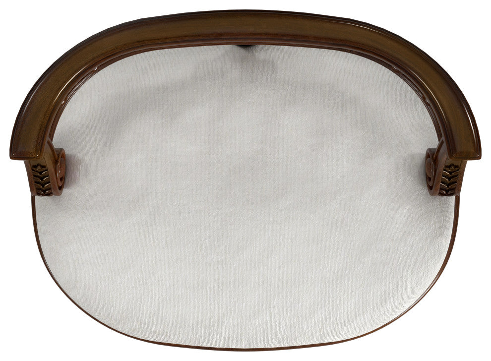 Butler Hathaway Vanity Seat, Antique Cherry/Brown
