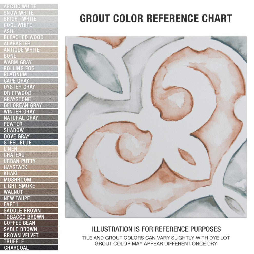 Saint Germain Chaud Deco Simone Porcelain Floor and Wall Tile