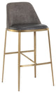 Dover Barstool, Bravo Portabella/Sparrow Gray