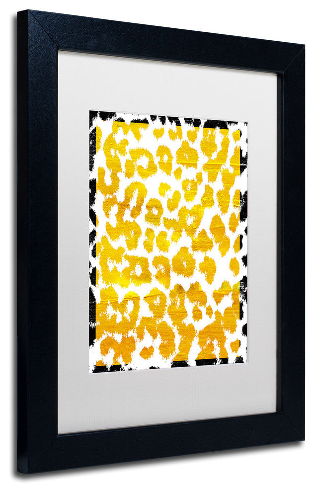 Color Bakery 'Wild Thing' Matted Framed Art, Black Frame, White Mat, 11x14