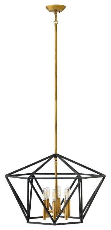 Hinkley Theory Six Light Chandelier 3576DZ