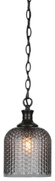 Zola 1-Light Chain Hung Pendant, Matte Black