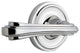 Classic Rose With Fleur Lever, Bright Chrome, Right-Handed