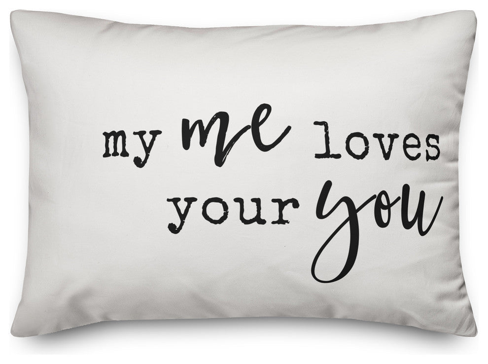 My Me Loves Your You 14x20 Lumbar Pillow
