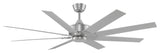 Fanimation Levon Custom-KIT-64 Levon Custom 64" 8 Blade Indoor / - Brushed