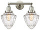 Innovations 208-SN-G664-7-LED 2 Light Bath Vanity Light, Brushed Satin Nickel