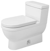 Duravit Starck 3 1-Piece Toilet, Single Flush Left Lever White