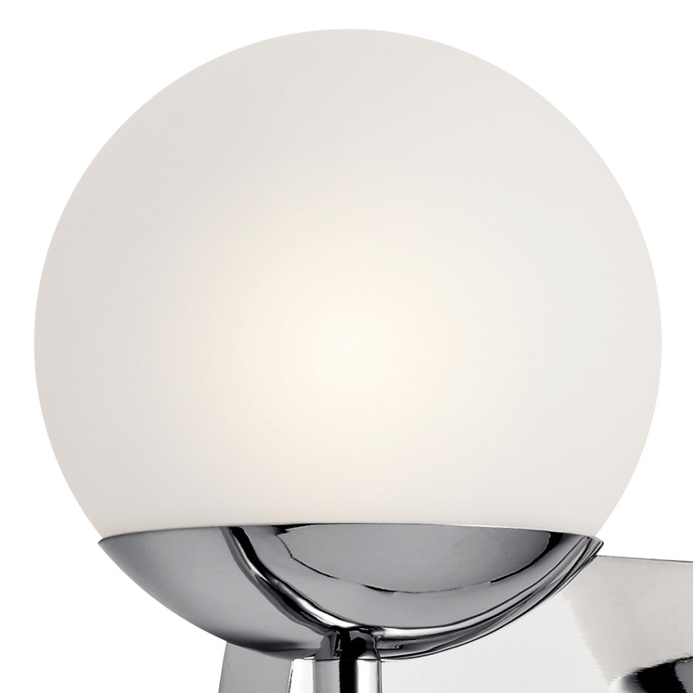 Bath 2-Light Halogen, Chrome