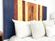 Handcrafted Headboard, Hanger Style, Copper Mix, Queen