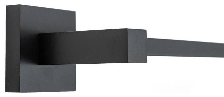 Italia TR6301 Trieste Matte Black 24" Towel Bar
