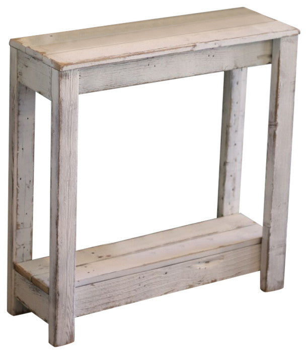 Small Entry Console, White