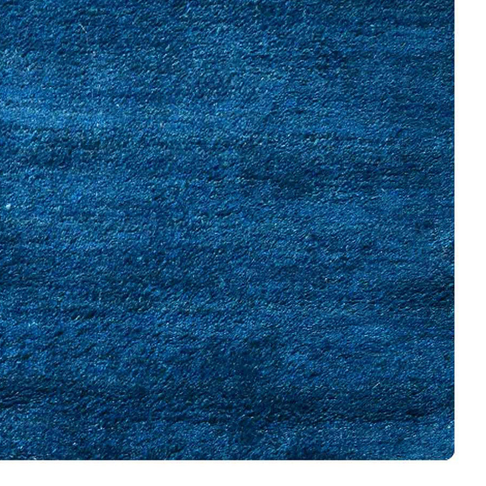 HAND KNOTTED LOOM SILK ECO-FRIENDLY AREA RUGS-Rectangle,Blue Beige,Geometric