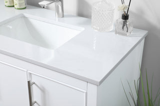 36" SIngle Bathroom Vanity, White