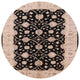 Ahgly Company Indoor Round Mid-Century Modern Area Rugs, 3' Round
