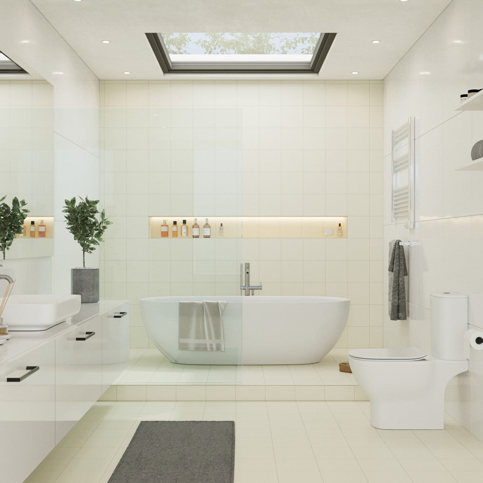 Monocolor Nacar Ceramic Floor and Wall Tile