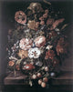 Rachel Ruysch Bouquet in a Glass Vase, Gallery Wrapped Canvas Print, 20"x25"