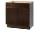 Vanity Art Birch Plywood Single Base Storage Cabinet, Brown, 30"