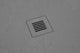 Feel Shower Base, Center Drain High Density Stone Composite, Grey, 60x32