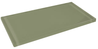 Metro 3"x6" Glass Subway Tile,Glossy Jade Green, Sample