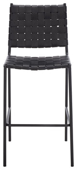 Safavieh Bahari Woven Counter Stool, Black