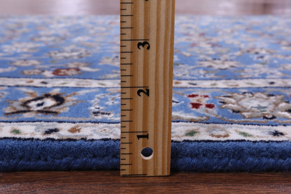 3' 0" X 5' 3" Persian Nain Wool & Silk Hand Knotted Rug - Q13152