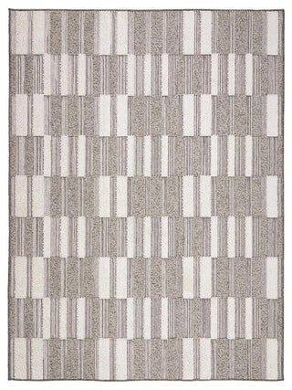 Resort Boxes Area Rug, Gray, 3'3"x5'