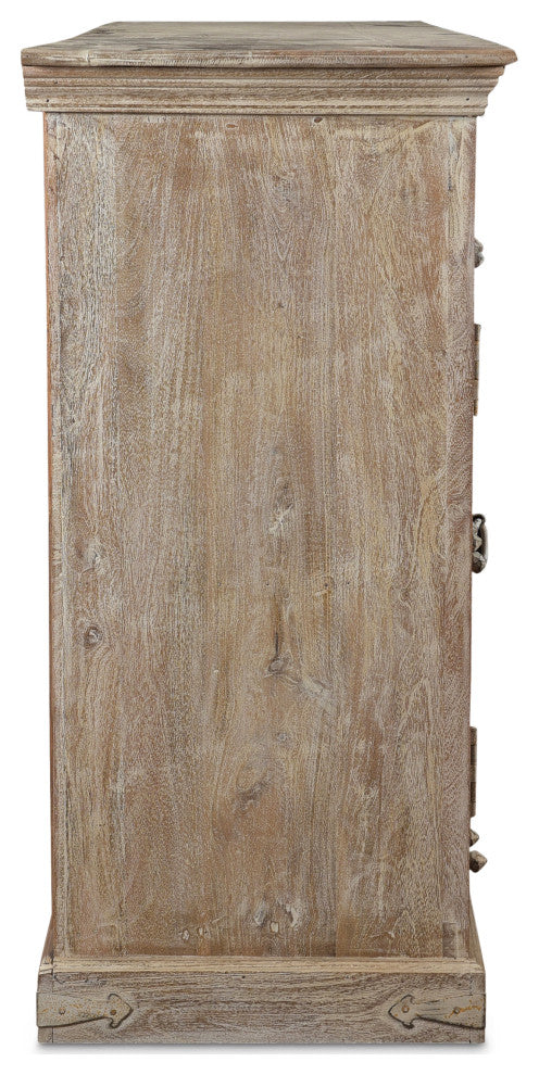 Reclaimed Wood Sideboard with 4 Doors
