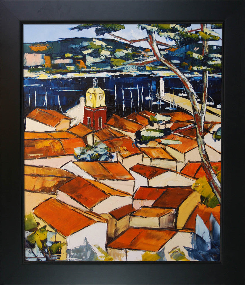 Saint Tropez roofs