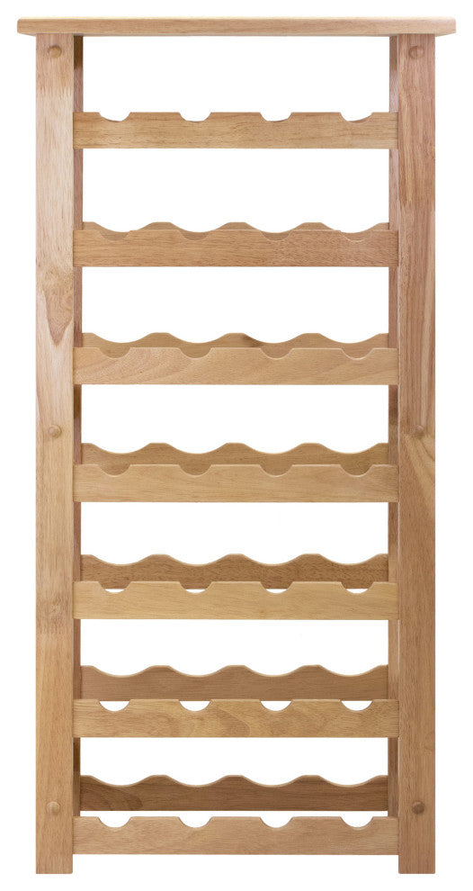 Napa 28-Bottle Wine Rack, Natural