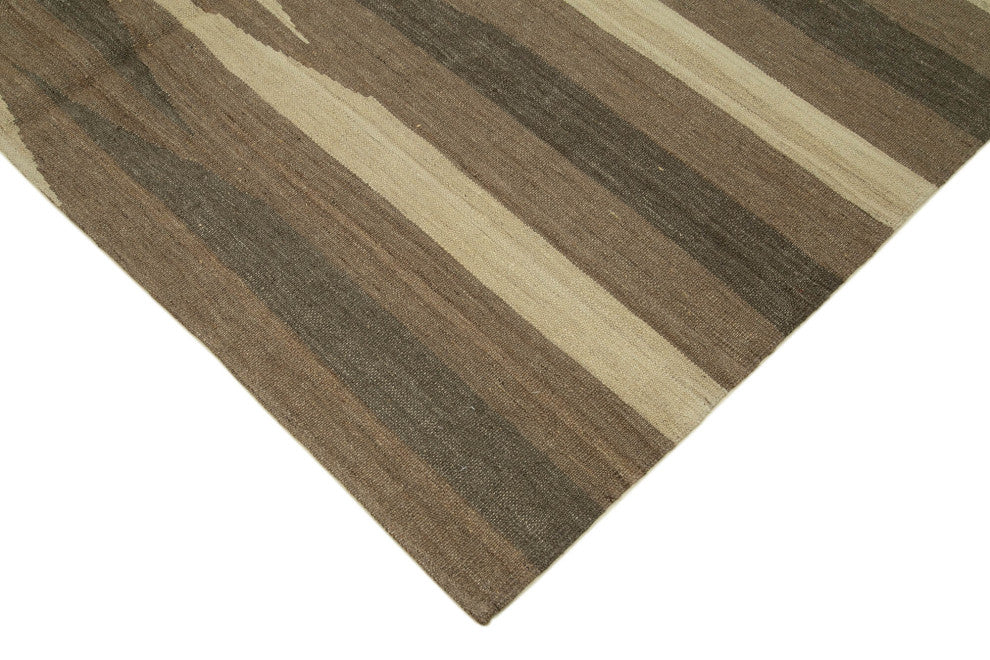Rug N Carpet - Handmade Oriental 5' 9'' x 7' 9'' Decorative Wool Kilim Rug
