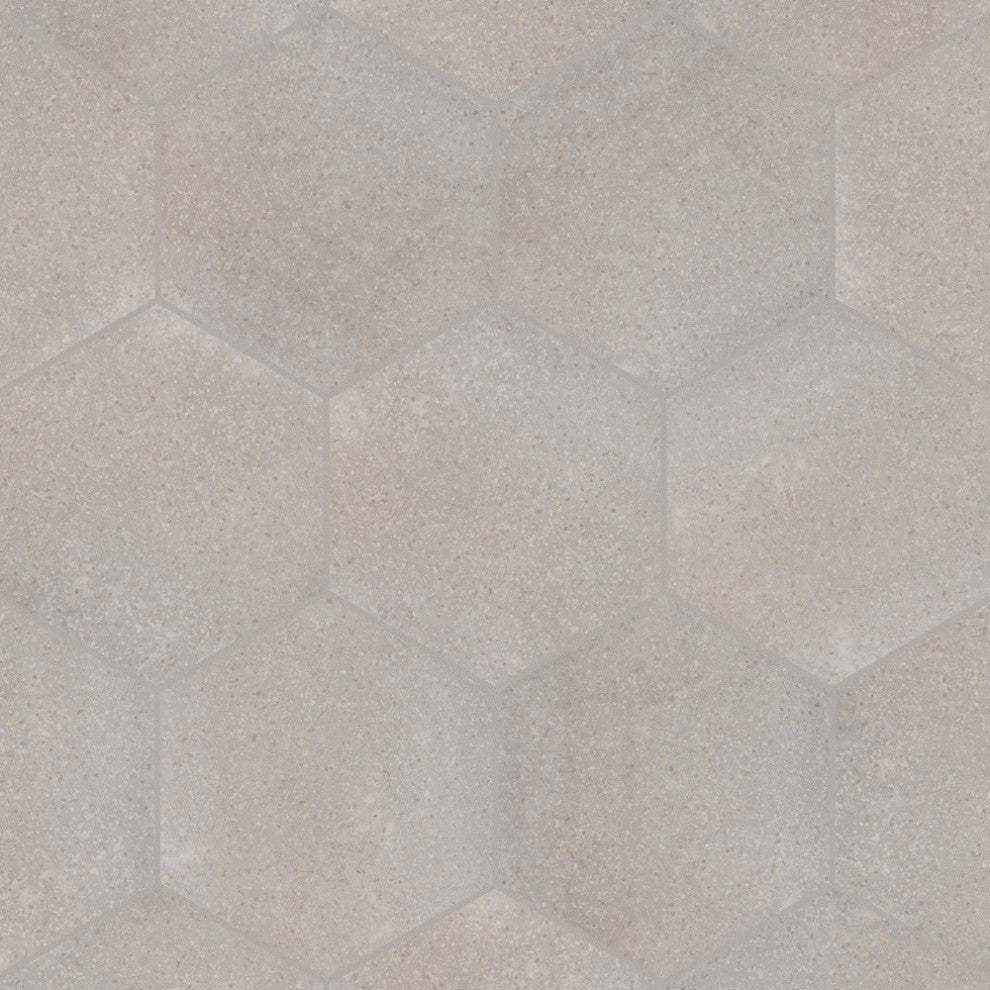 Palazzo Hex Luce Porcelain Floor and Wall Tile