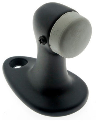 Genuine Solid Brass Large Stop "Gooseneck", Matte Black