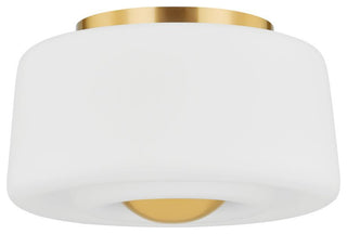 Mitzi Ciela Flush Mount Aged Brass