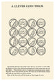 "A Clever Coin Trick - 16 Pennies" Digital Paper Print by Retromagic, 22"x32"
