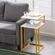 Modern Cocktail Table with Metal Frame Suitable for Home Office, Dining room