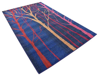 Rug Unique Loom Estrella Blue Rectangular 5' 0 x 8' 0