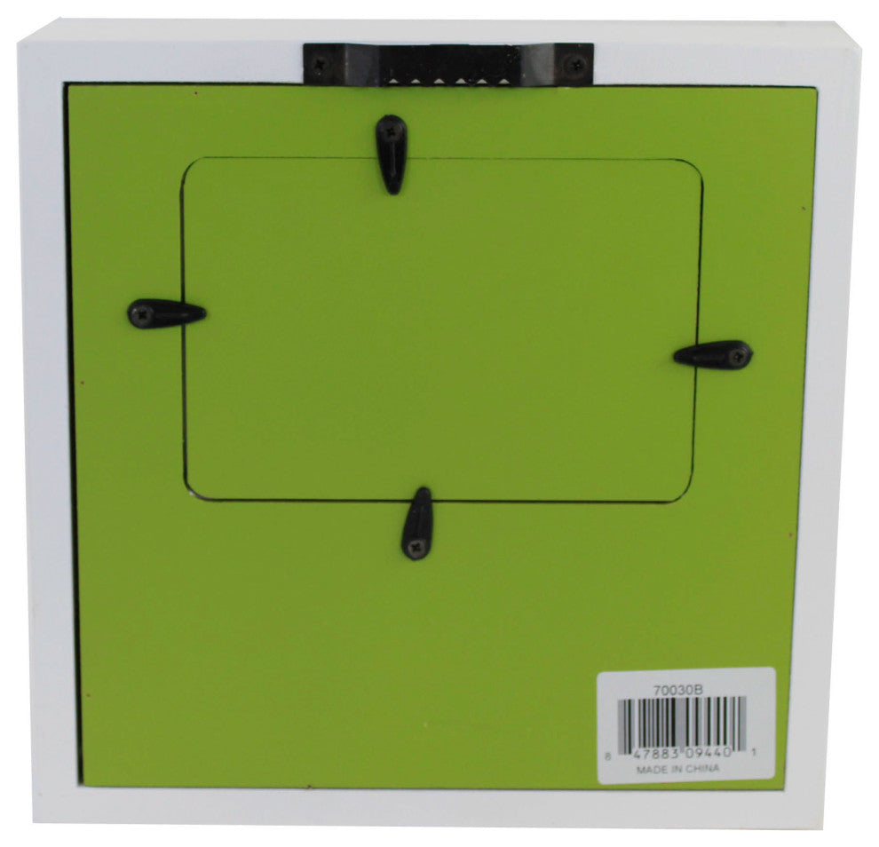 Saint Patricks Irish Shadow Box Photo Frame Picture Luck Be With You 70030B