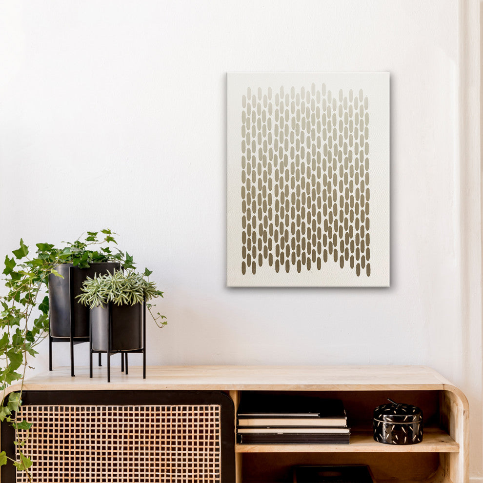 Abstract Neutral CLXIII' Canvas Wall Art by ChiChi Decor, 16"x12"