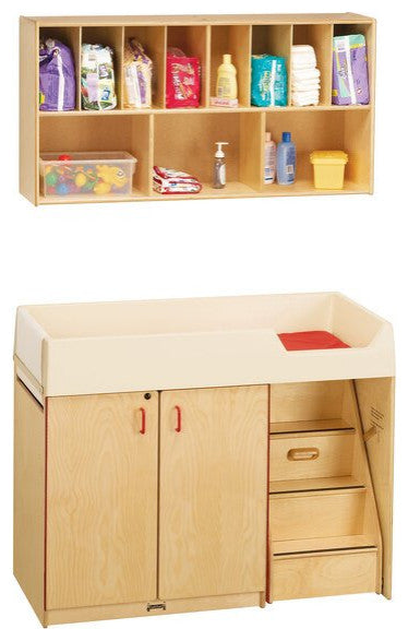 Jonti-Craft Diaper Changer Combo - Right
